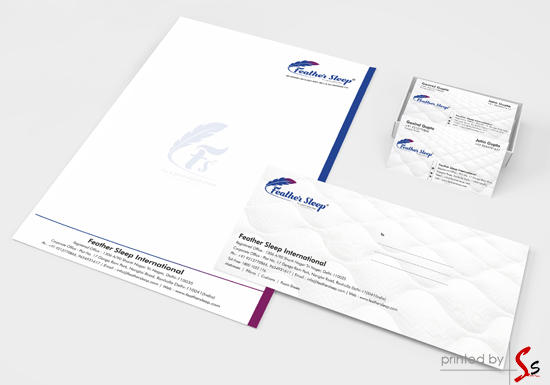 Feather Sleep Stationery Printing