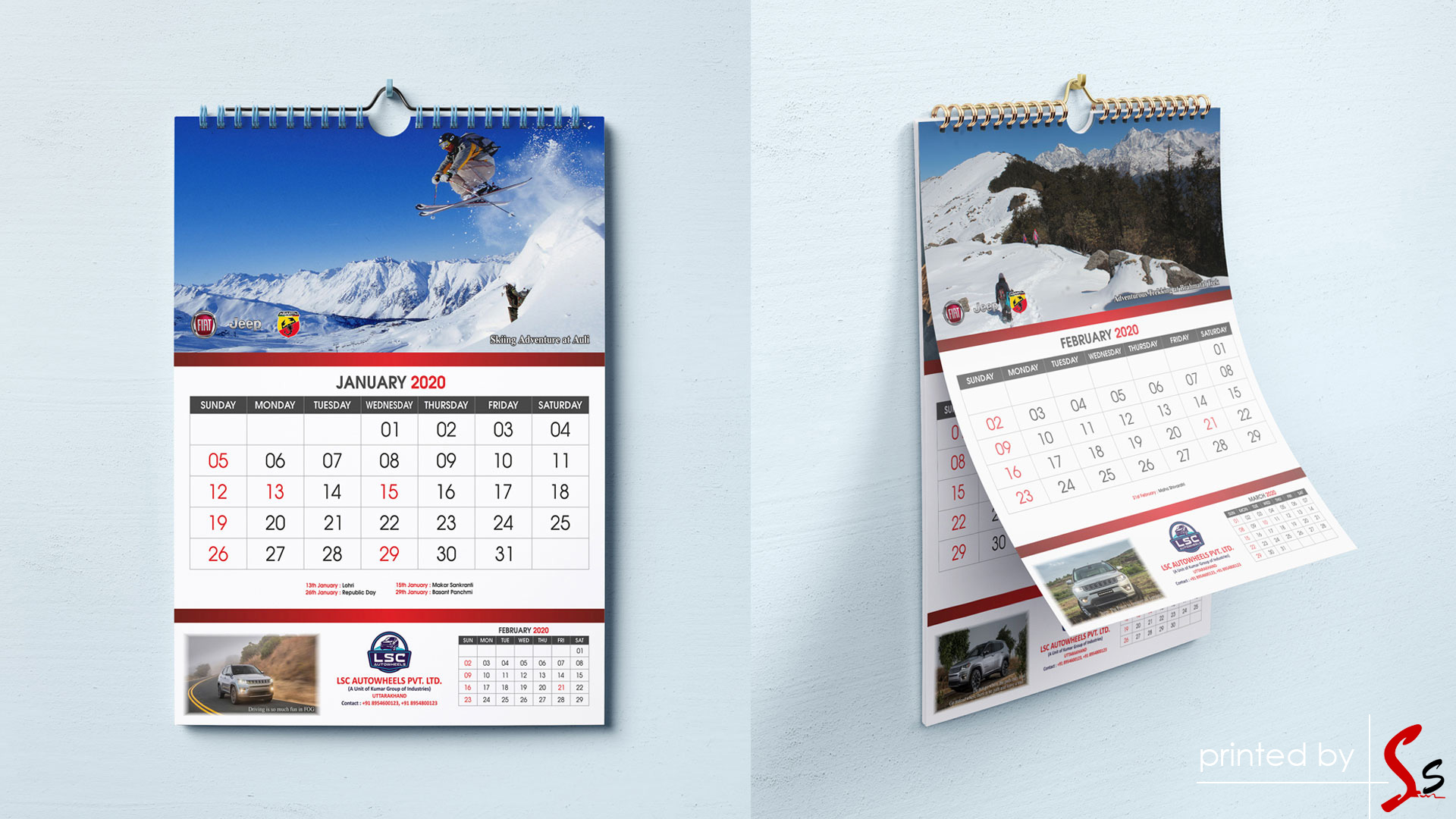 LSC Calendar Printing