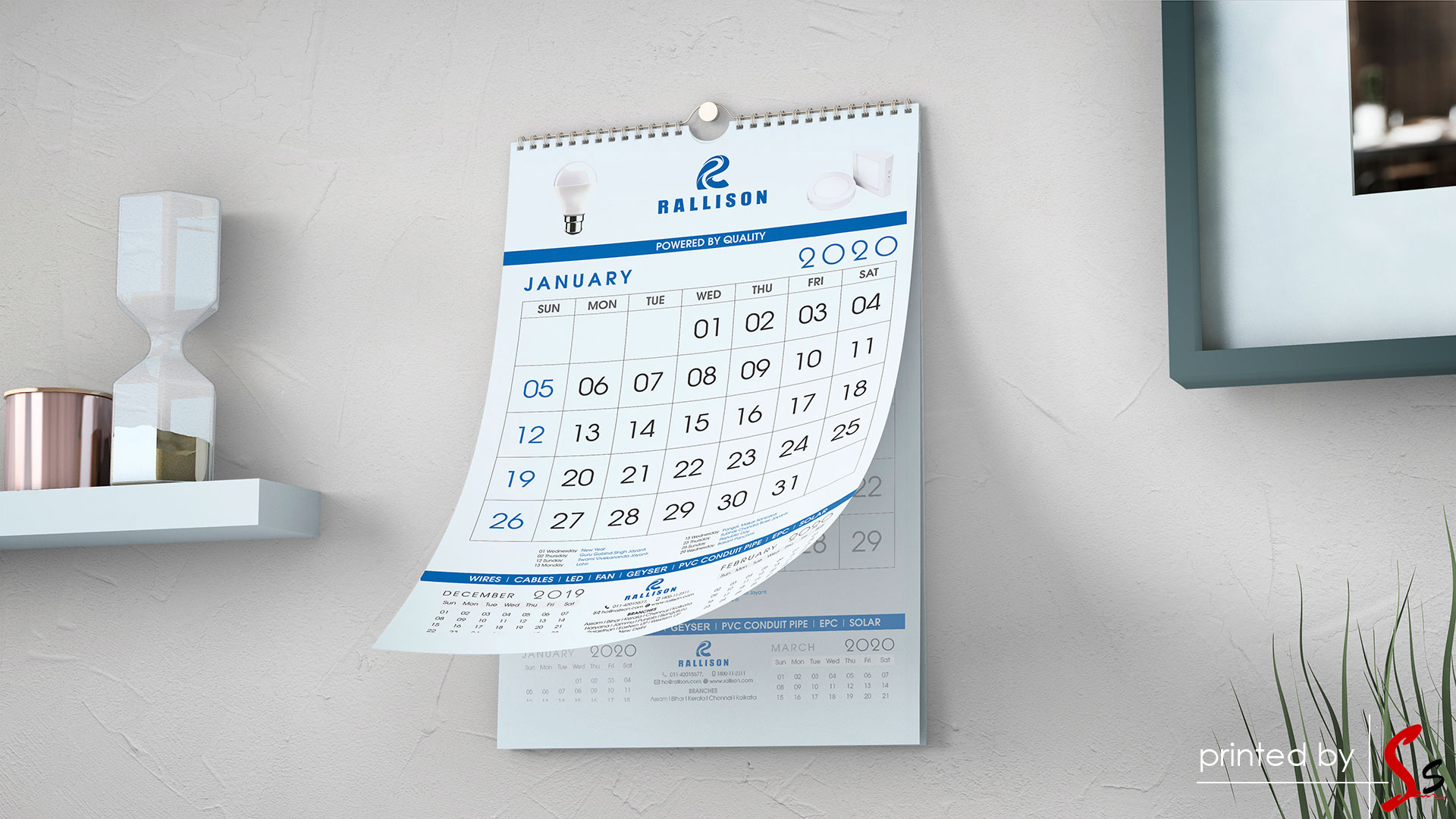 Rallison Calendar Printing