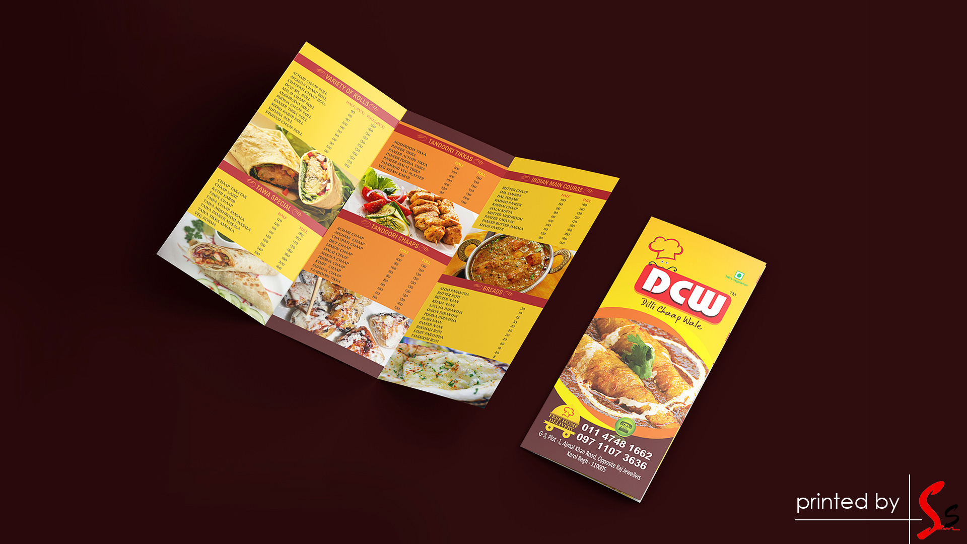 DCW Menu