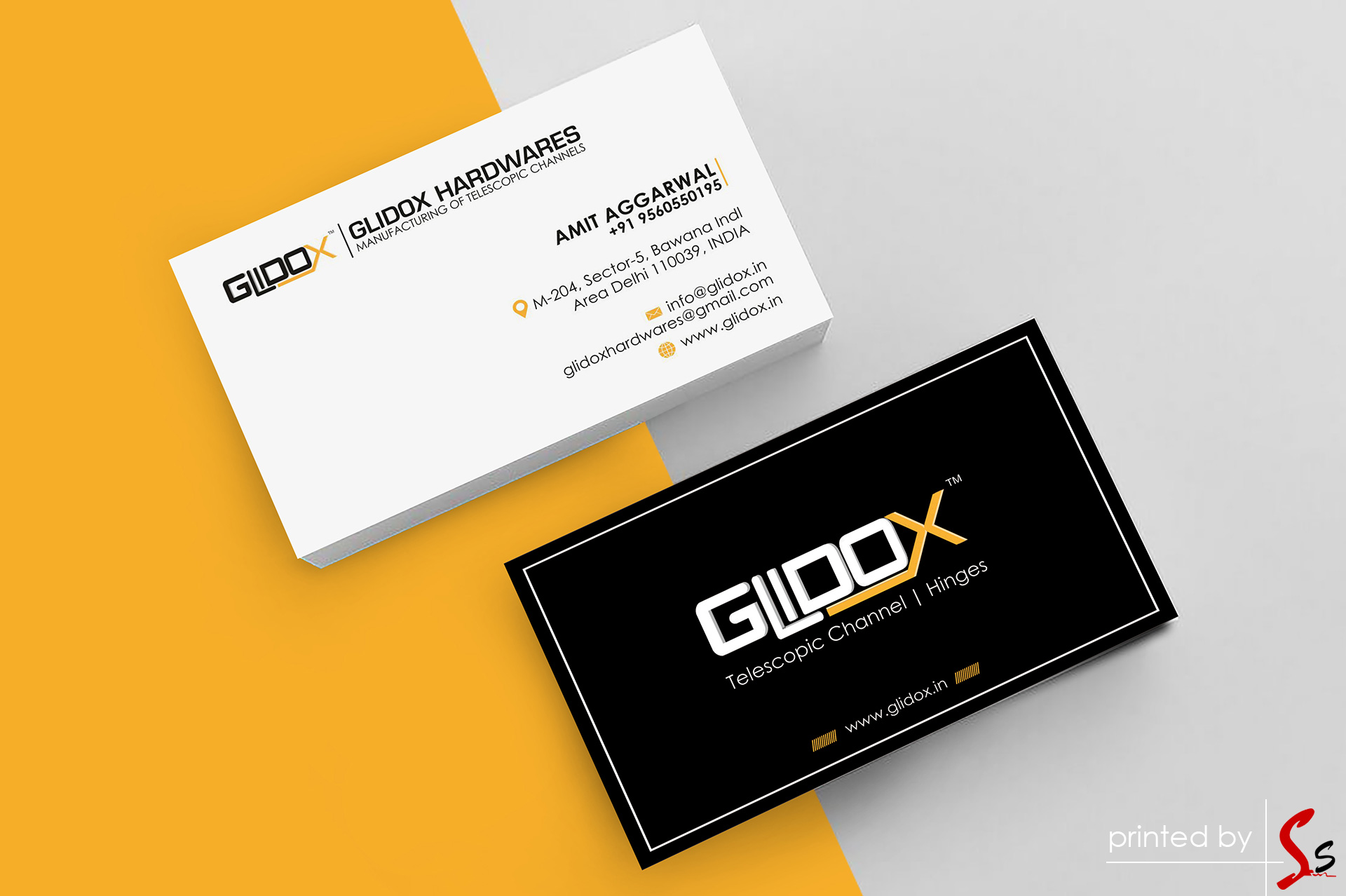 Glidox Visiting Cards Printing